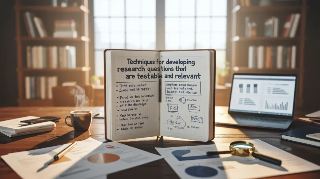 Techniques for Developing Research Questions That Are Testable and Relevant Techniques for Developing Research Questions That Are Testable and Relevant