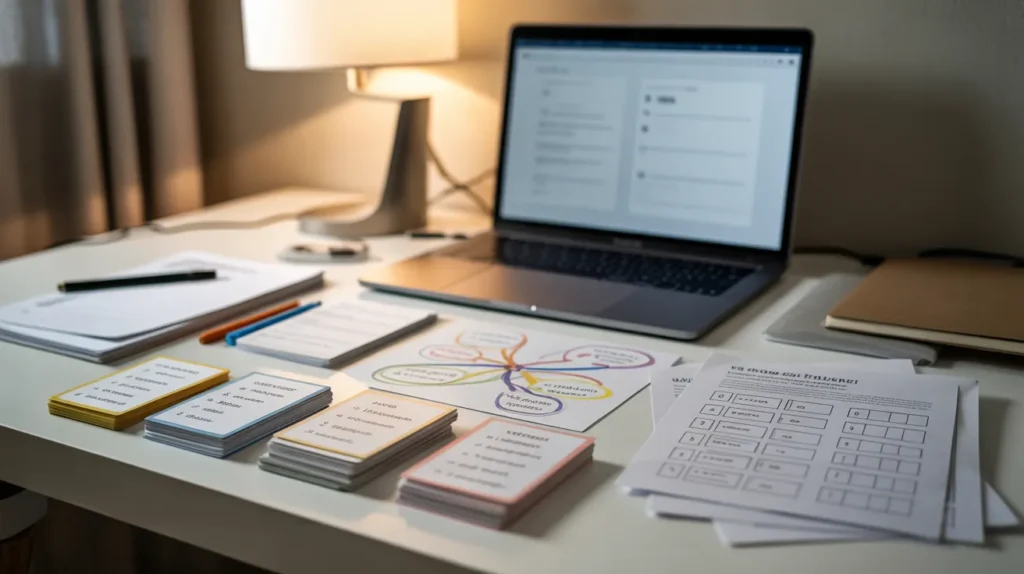 Tips for Using Flashcards, Quizzes, and Mind Maps to Improve Retention