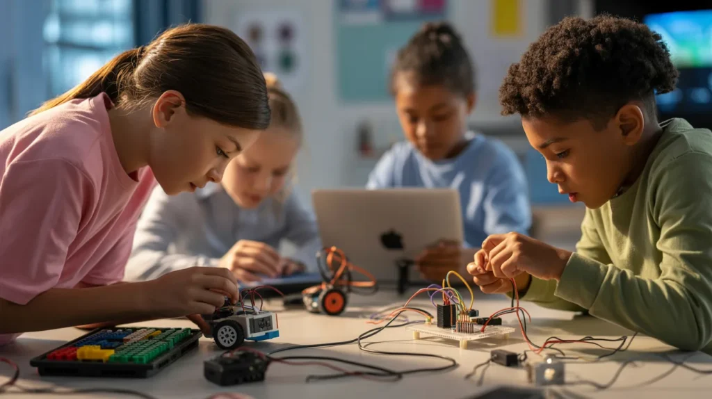Using Hands-On Projects to Teach Coding, Robotics, and Engineering Principles