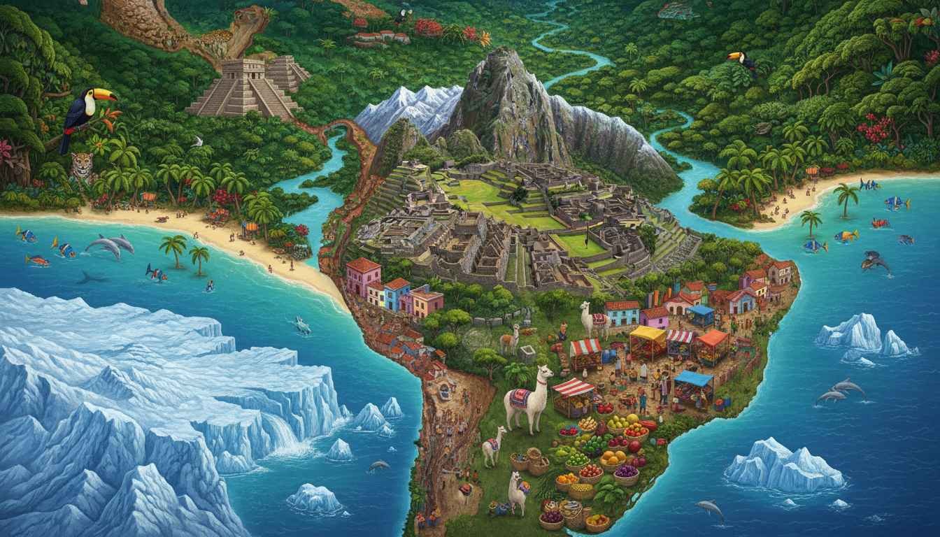 best places to visit in central and south america