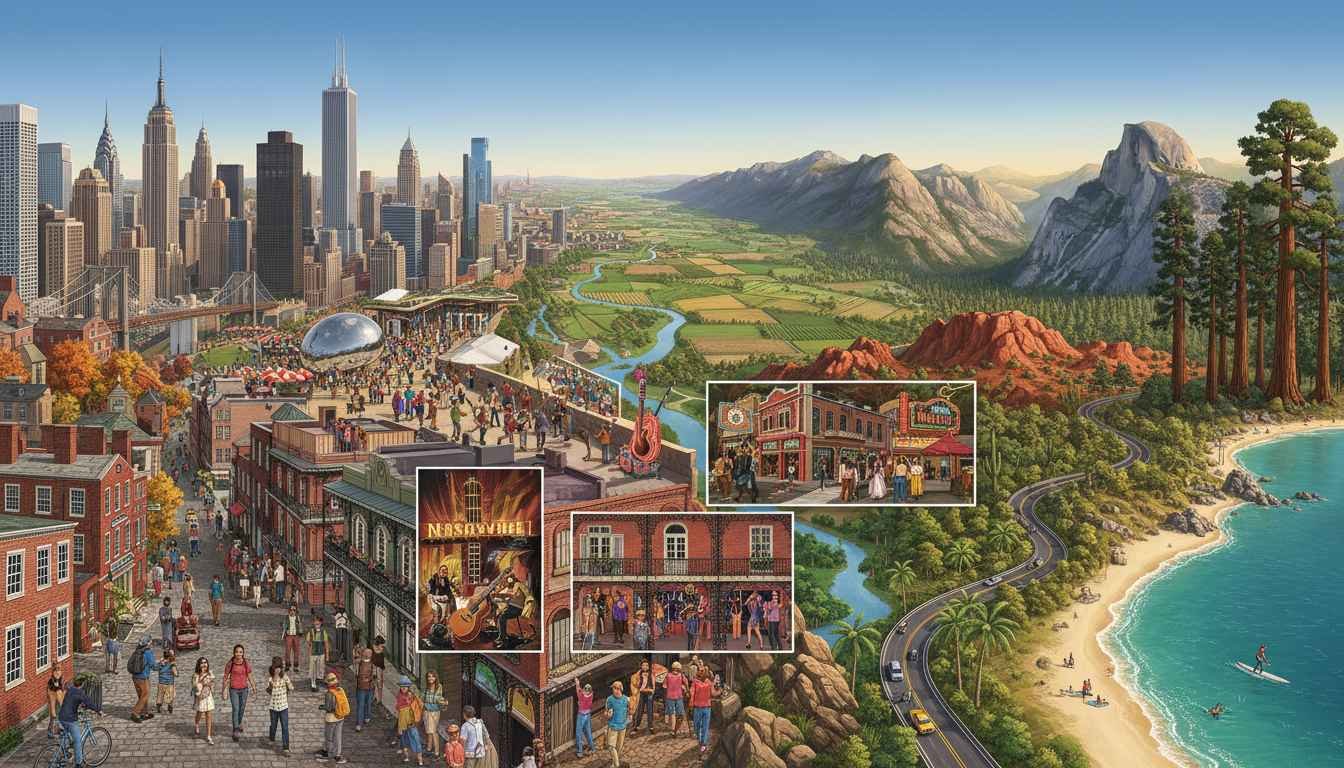 most popular places to visit in usa