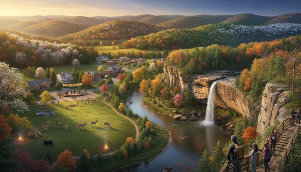 Valley And Ridge Region Of Georgia Places To Visit For Scenic And Historic Sites