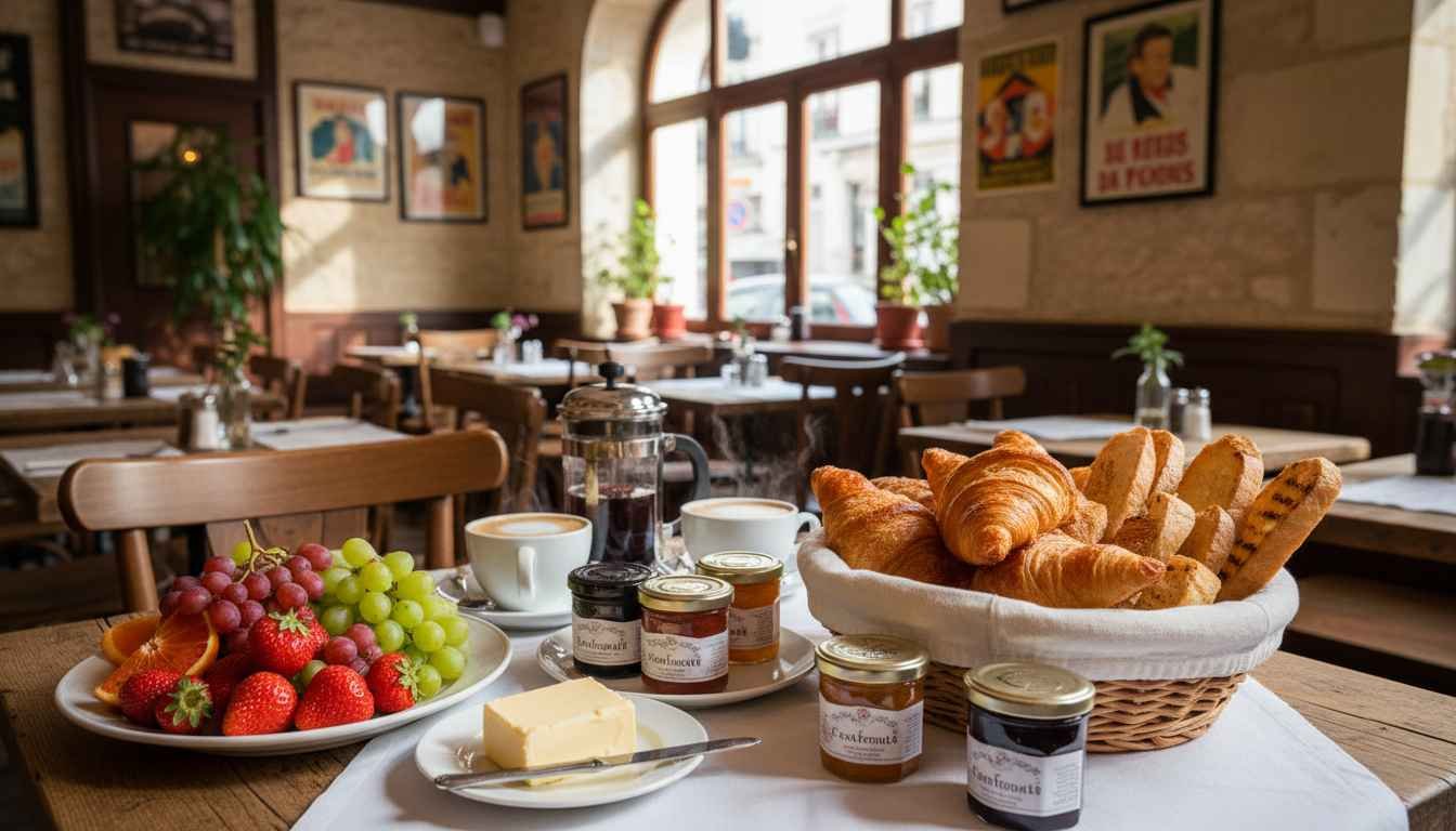 breakfast foods in french
