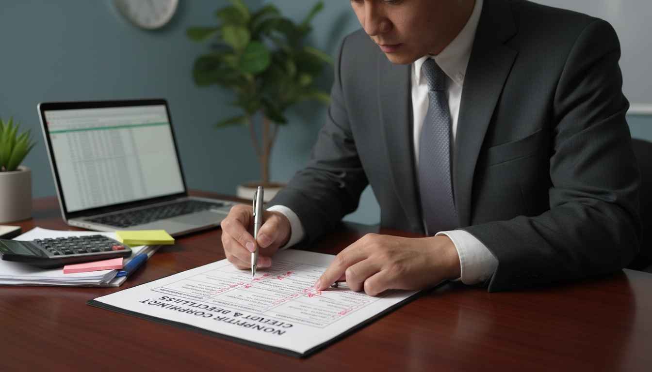 non profit organization audit checklist