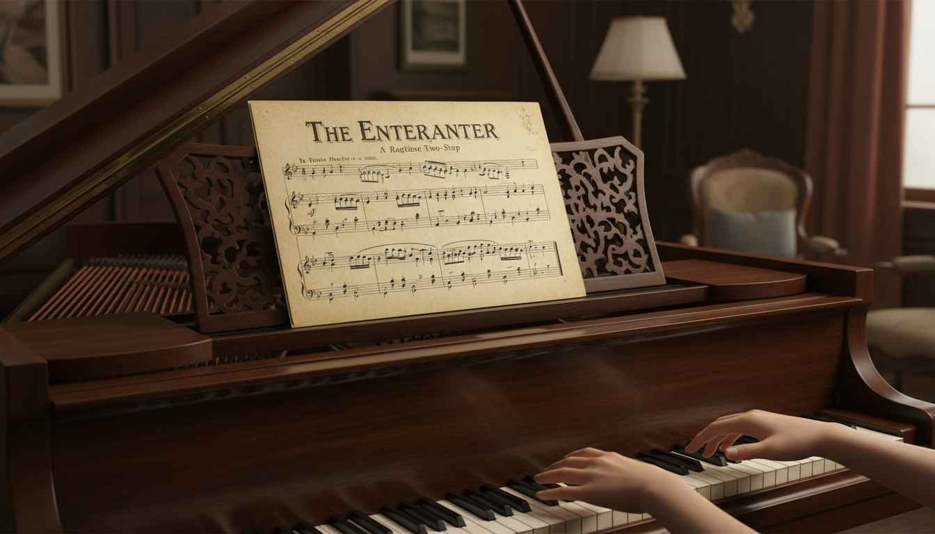 the entertainer piano sheet music free