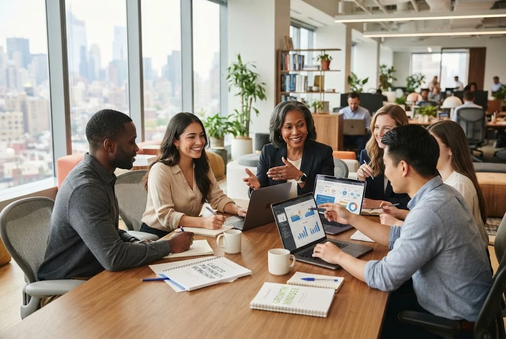 Professional development skills workshop focused on career growth and workplace success