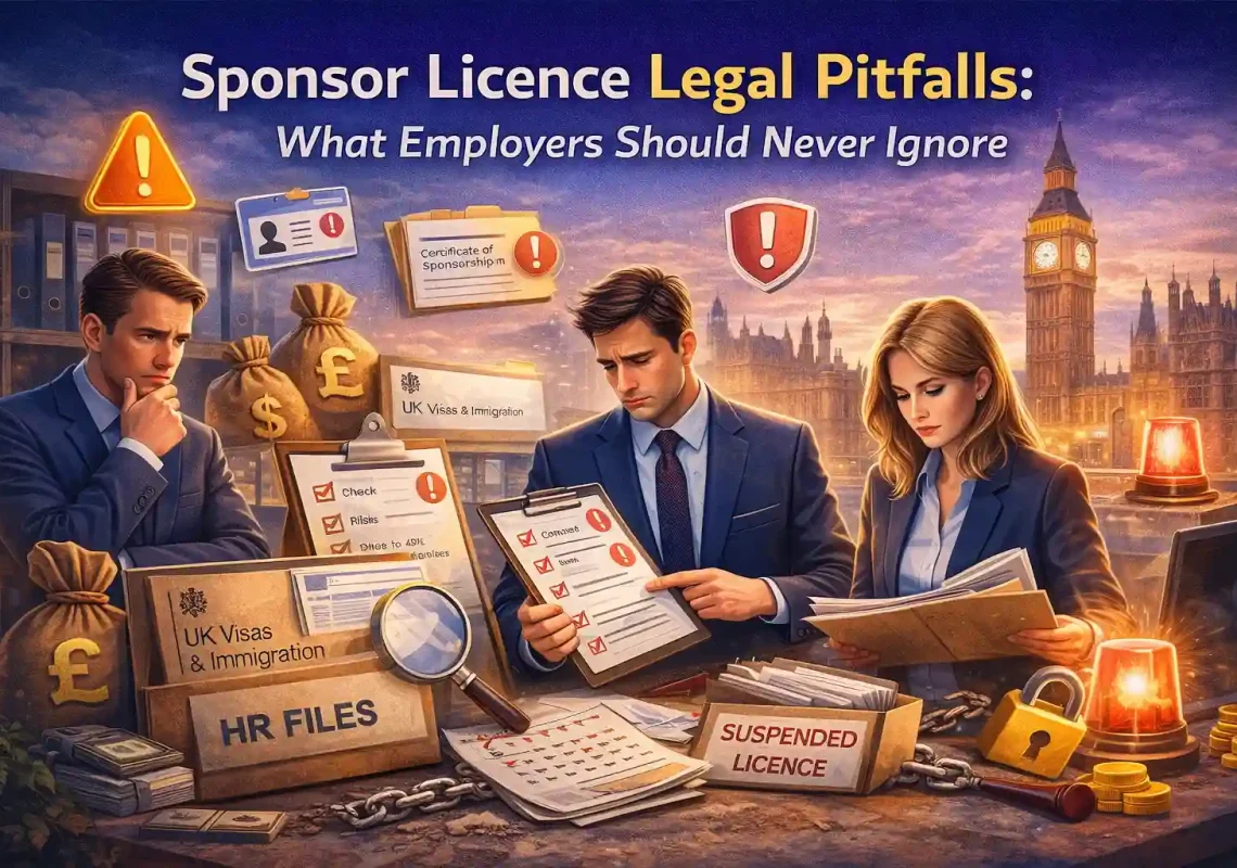 Sponsor licence legal pitfalls