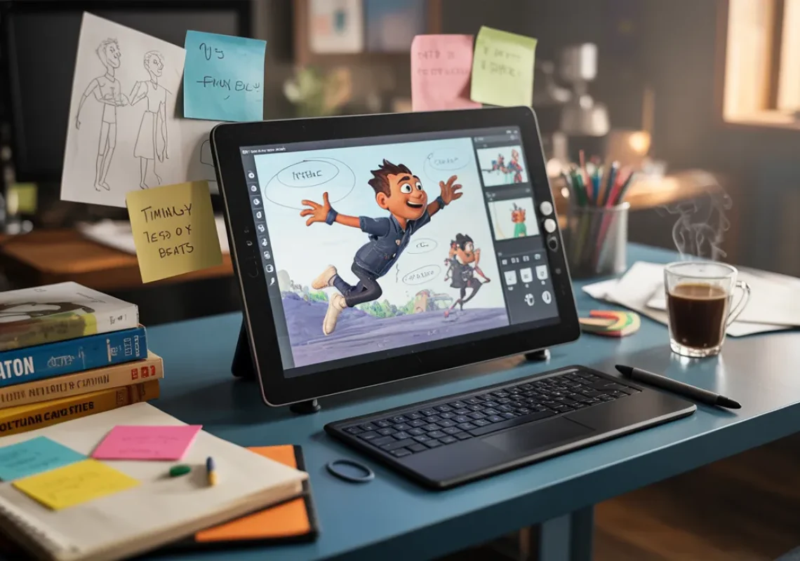 Strategies for Learning Animation Techniques to Bring Characters and Stories to Life