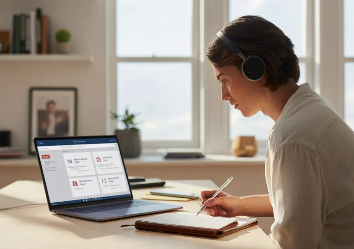 Strategies for Using Online Learning to Gain Skills Relevant to Career Development