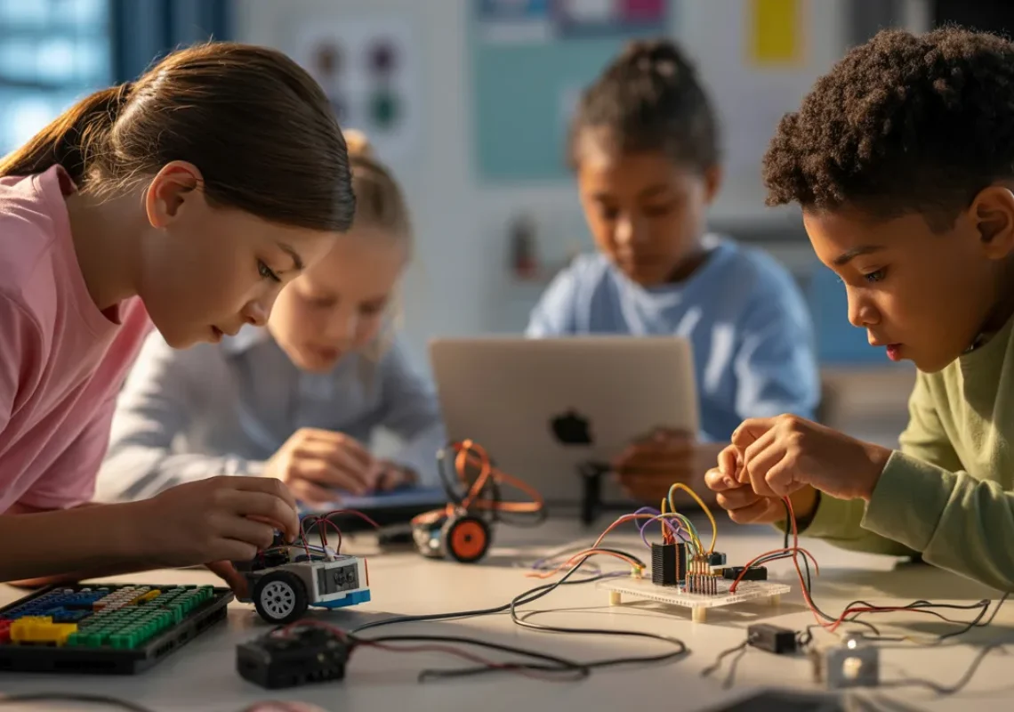 Using Hands-On Projects to Teach Coding, Robotics, and Engineering Principles