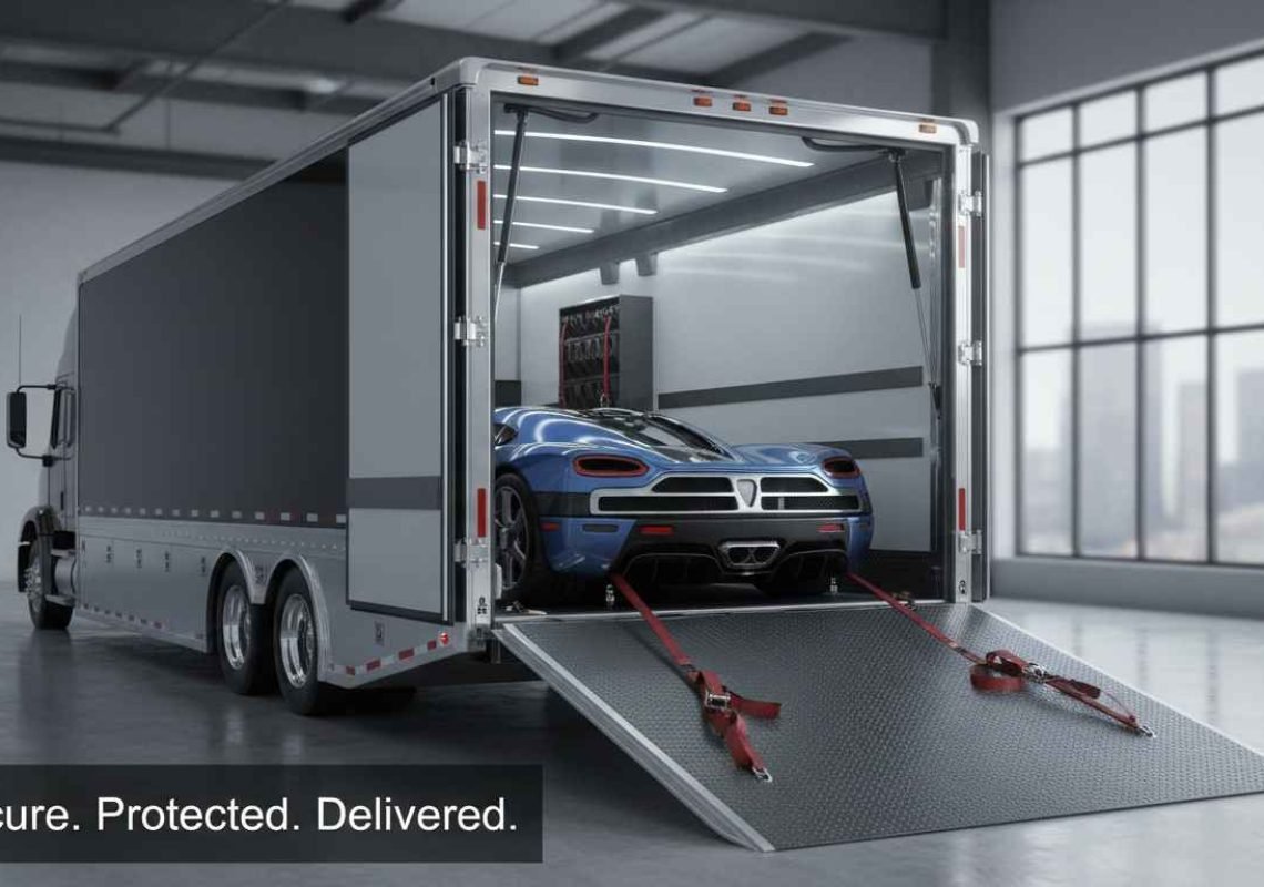 advantages of enclosed vehicle transport