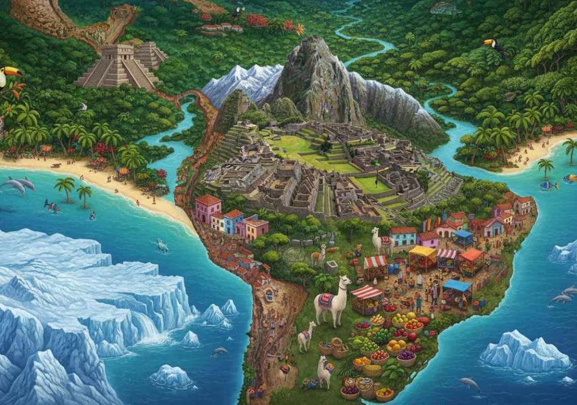 best places to visit in central and south america