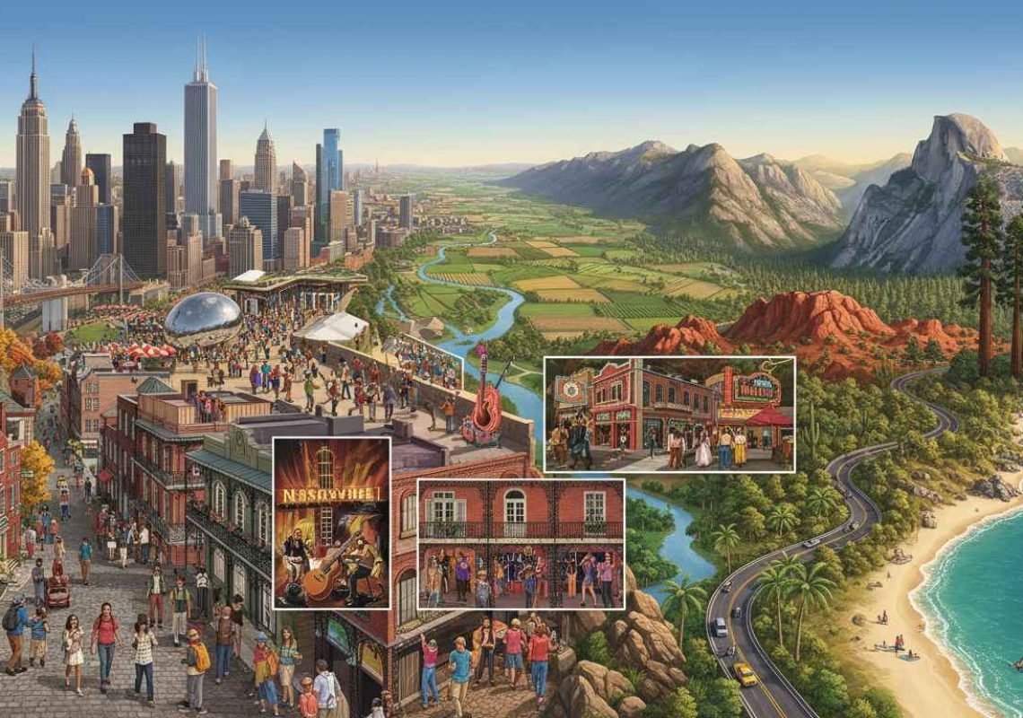 most popular places to visit in usa