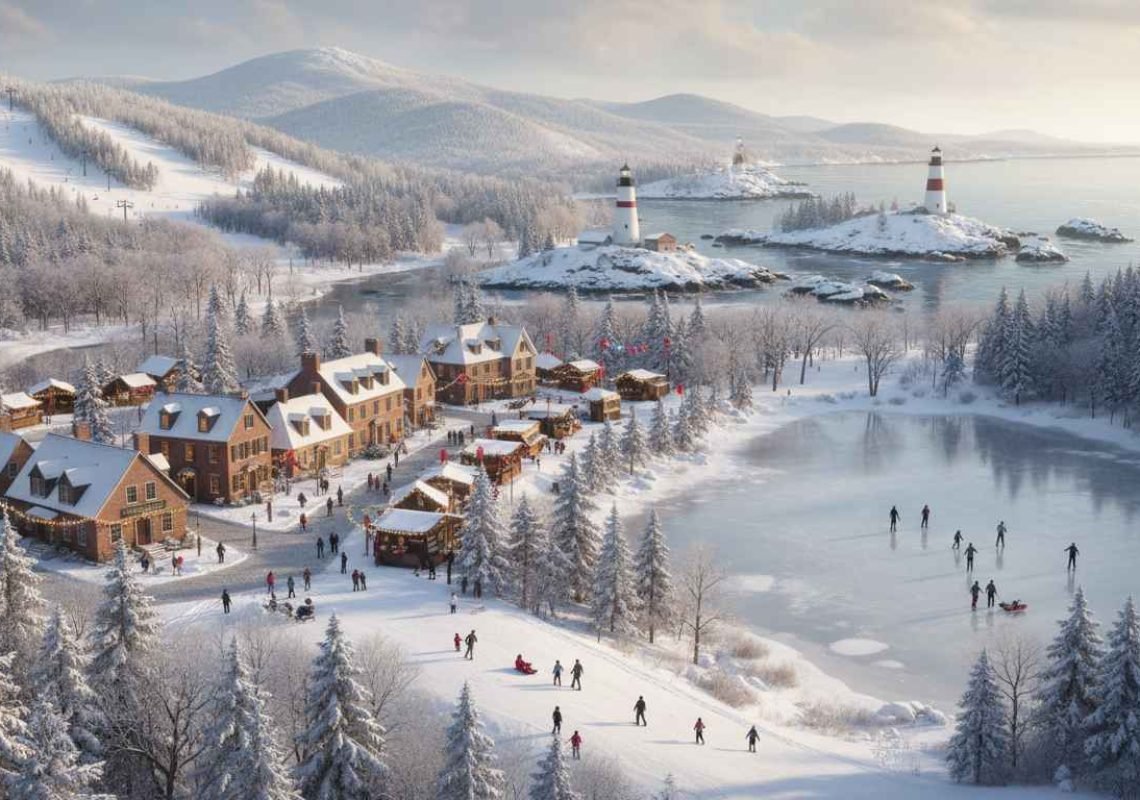 places to visit in the winter in new england