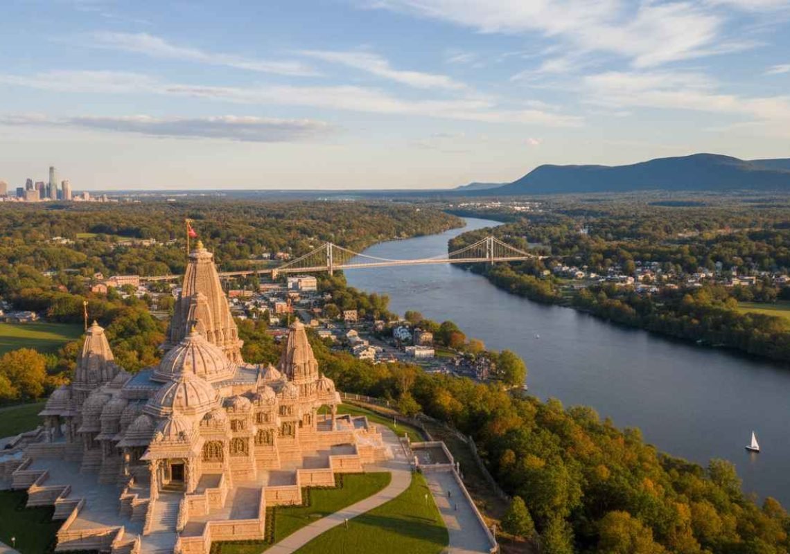 places to visit near akshardham new jersey